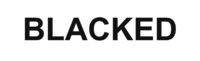 Blacked Logo